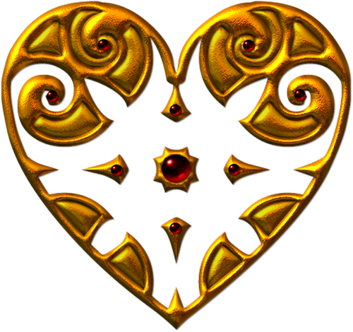 Heart Clipart (500x470), Png Download