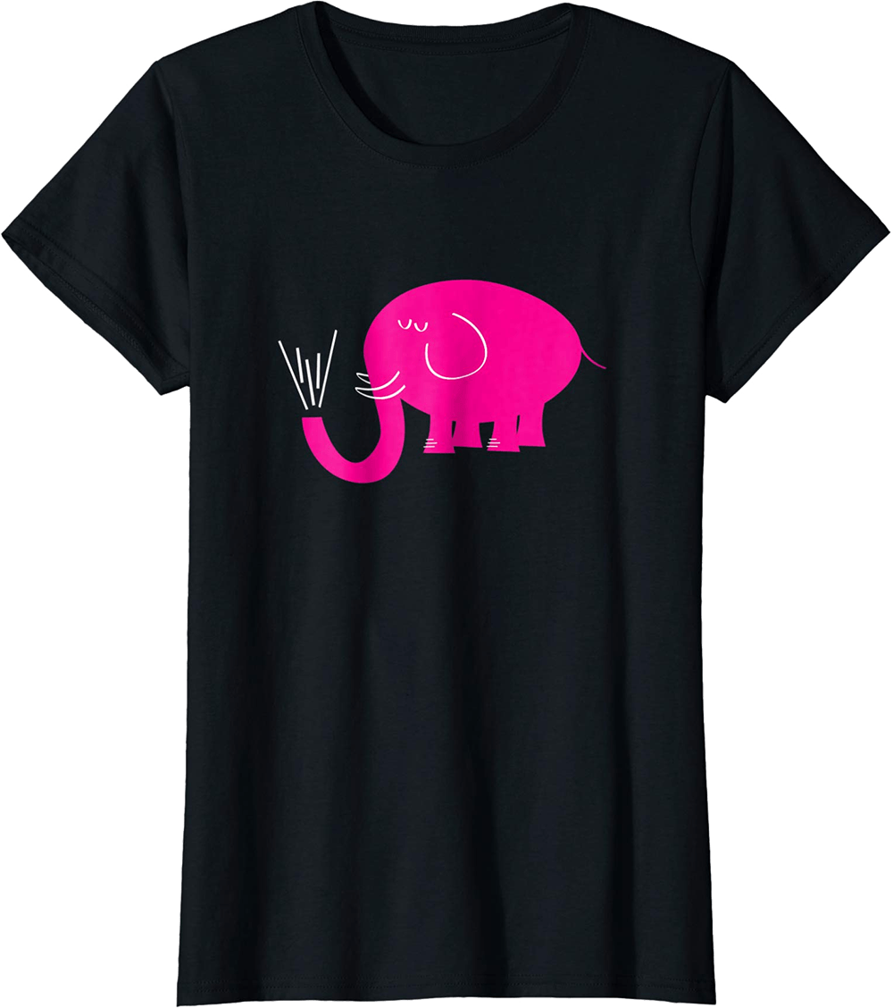 Funky Pink Elephant T-shirt - Youth: Superman - Cool Word Supes (1000x1128), Png Download