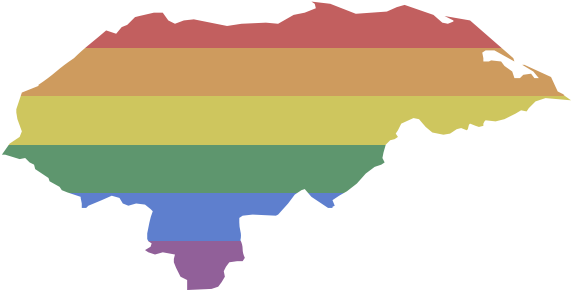 Lgbt Honduras - Honduran Gay Flag (600x600), Png Download
