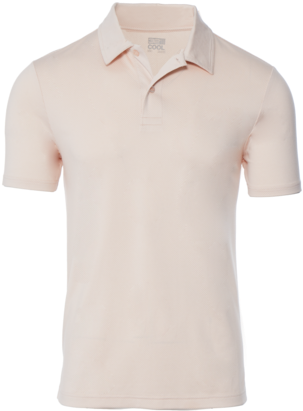 Pro Mesh Jacquard Collar Polo Shirt - Polo Shirt (480x480), Png Download
