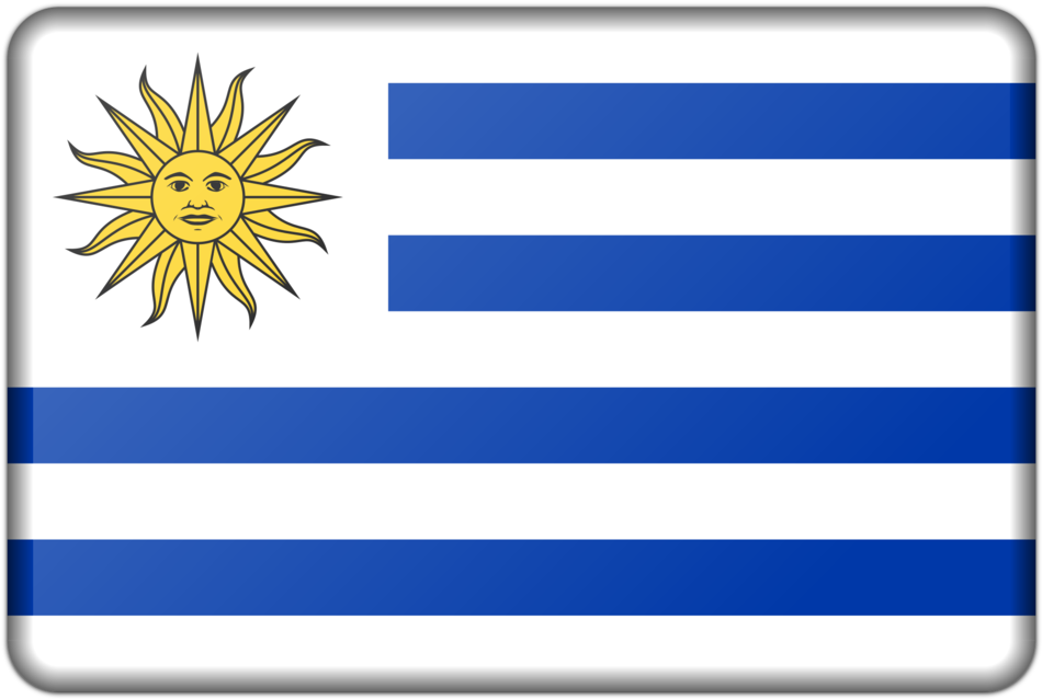 Flag Of Uruguay National Flag Coat Of Arms Of Uruguay - Argentina Vs Uruguay Flag (1125x750), Png Download