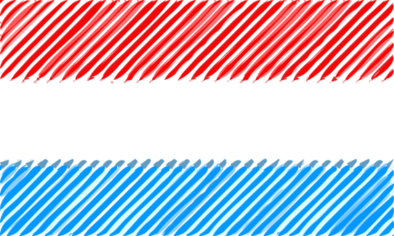 Flag Of Yemen Flag Of Luxembourg Flag Of The Netherlands - Flag Of Luxembourg (567x340), Png Download
