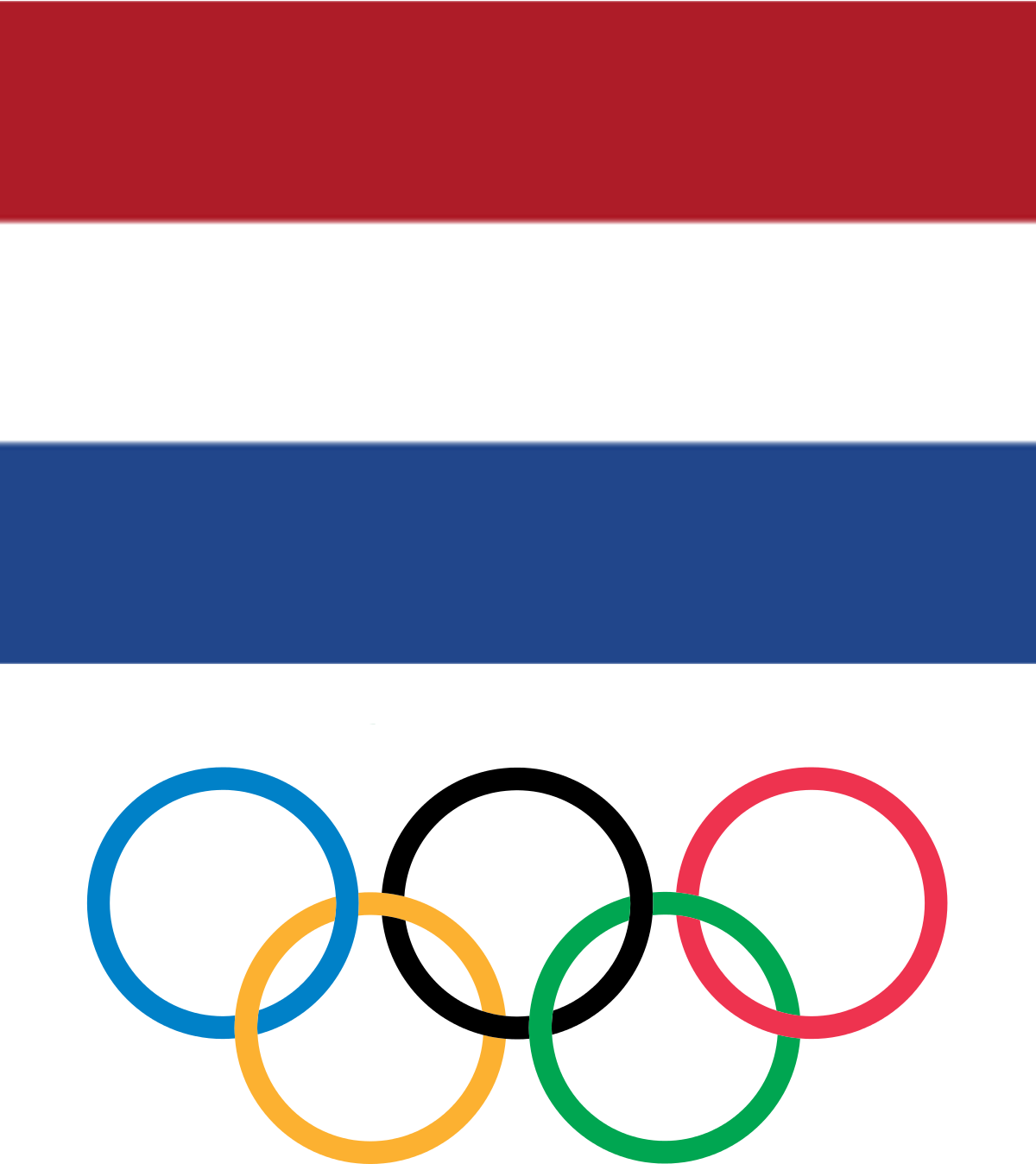 Olympic Netherlands オランダオリンピック代表 - Refugee Olympic Team Logo (1200x1348), Png Download