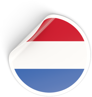 Illustration Of Flag Of Netherlands - Paraguay Sticker (640x480), Png Download
