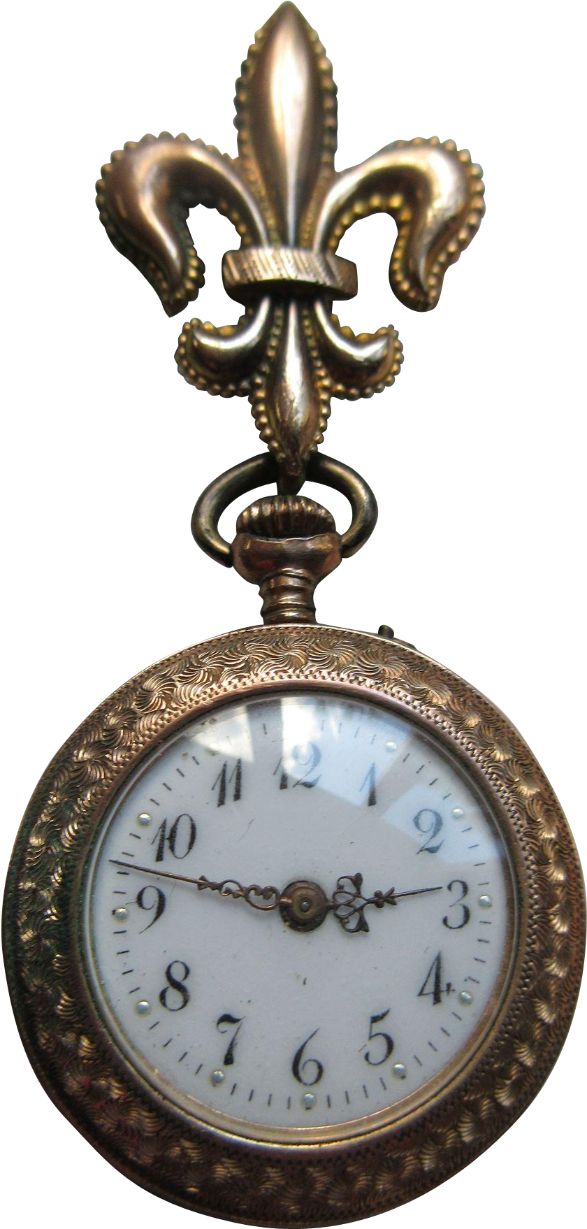 Antique Ladies Pocket Watch Tlc, Watch Pin - Pocket Watch (1757x1757), Png Download