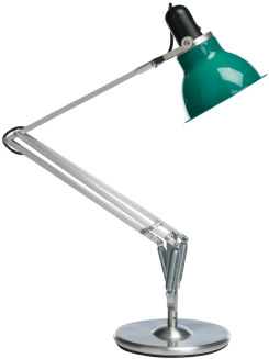 Type1228 Table Lamp With Mid Green Diffuser - Desk Lamp Transparent Png (360x360), Png Download