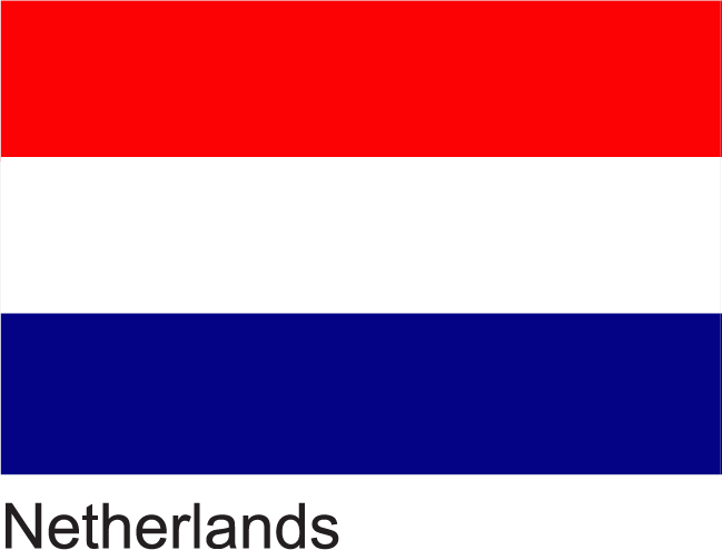 Netherlands Flag Netherlands Flag, Vinyl Decals, Flags, - Netherlands Flag With Name (649x494), Png Download