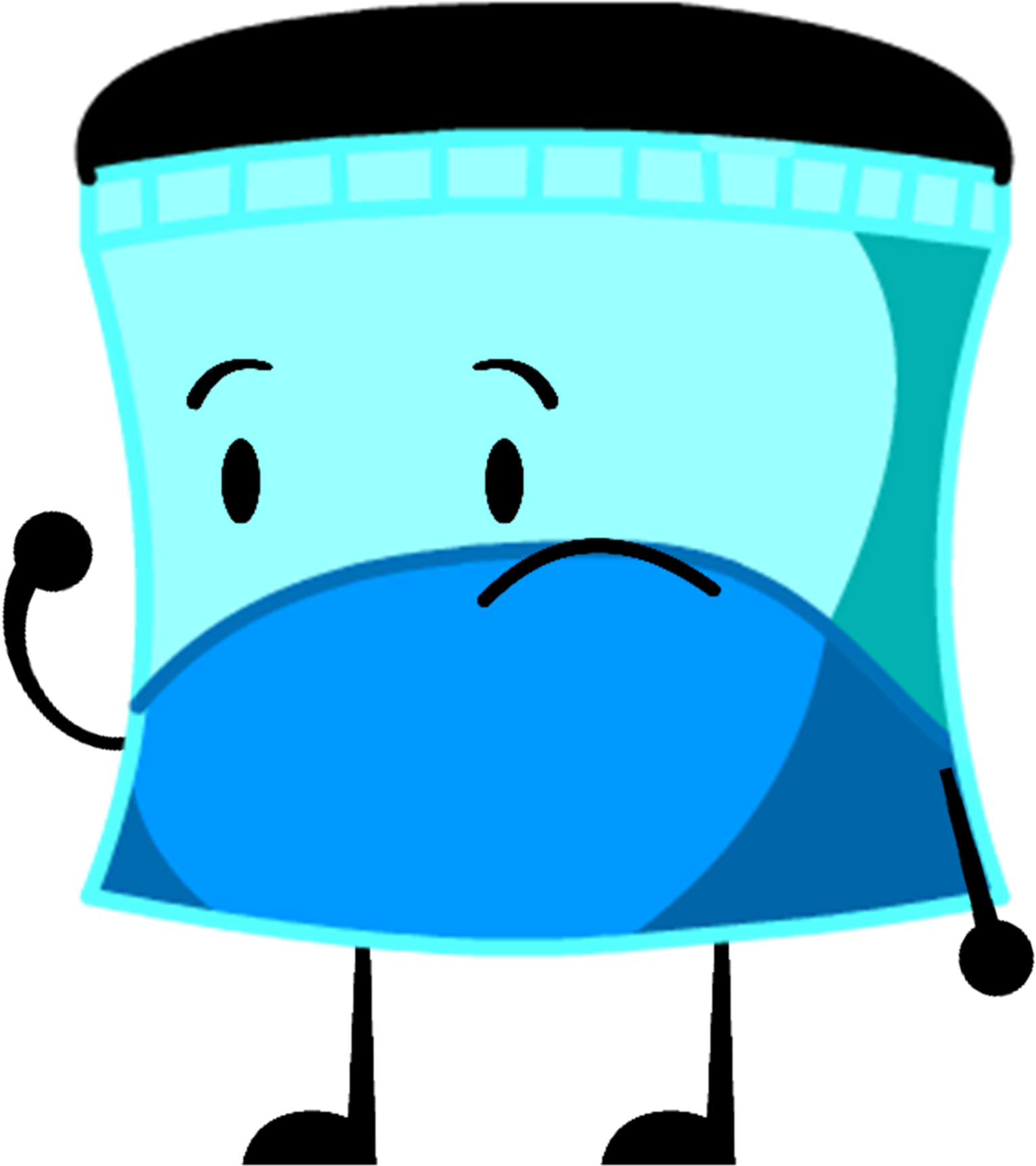 Blue Stuff - Object Redundancy Blue Stuff (1637x1746), Png Download