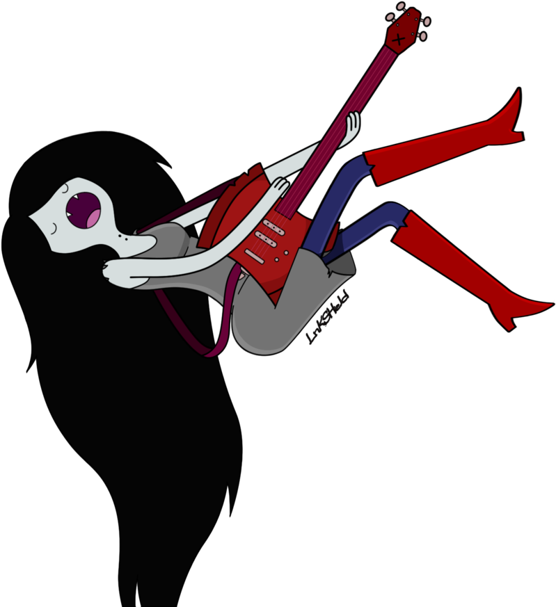 Random Stuff Marceline 35744997 899 889 - Marceline And Her Bass (899x889), Png Download