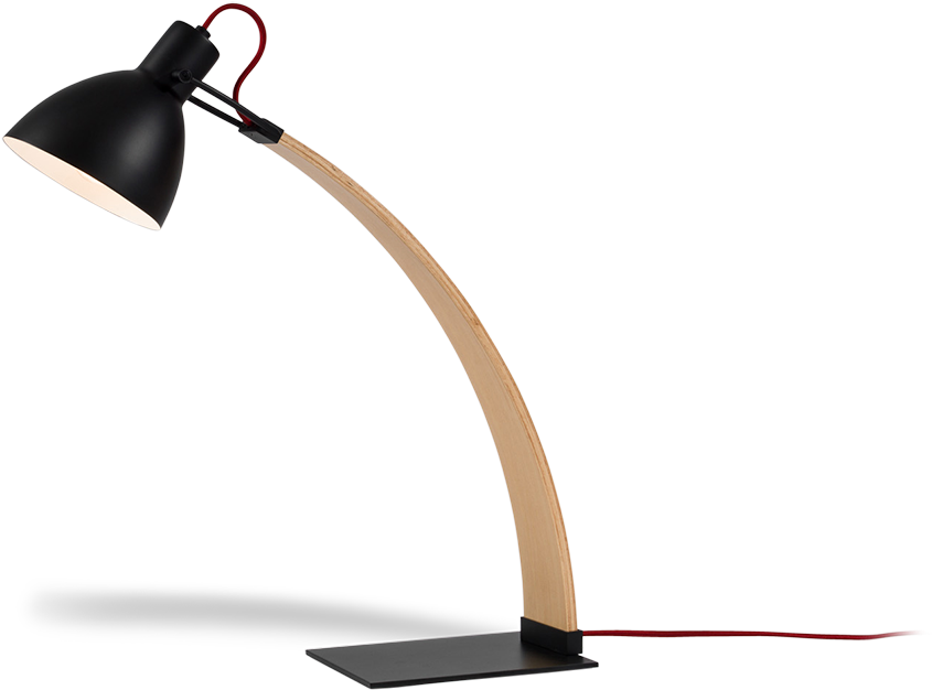 Laito Wood Table Lamp-0 - Seed Lt0965 Laito Wood Table Lamp (1200x653), Png Download