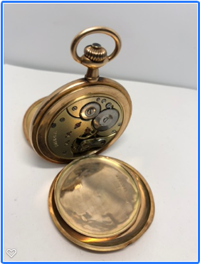 14k Omega Pocket Watch Grand Prix Paris - Paris (370x370), Png Download