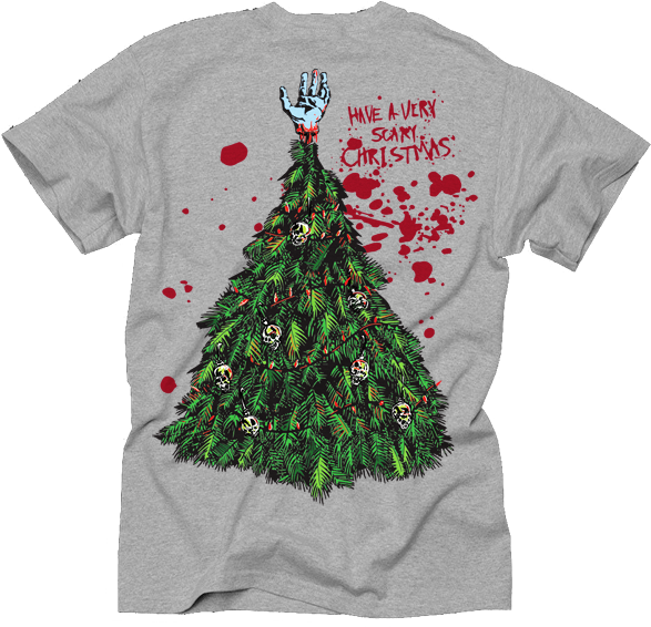 Have A Very Scary Christmas - T-shirt (600x600), Png Download