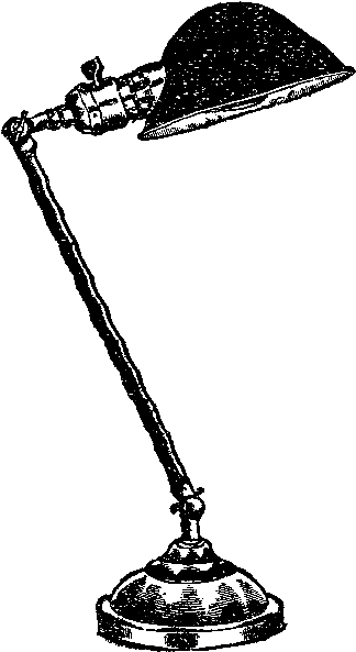 Digital Stamp Design - Black Clipart Lamp (641x850), Png Download