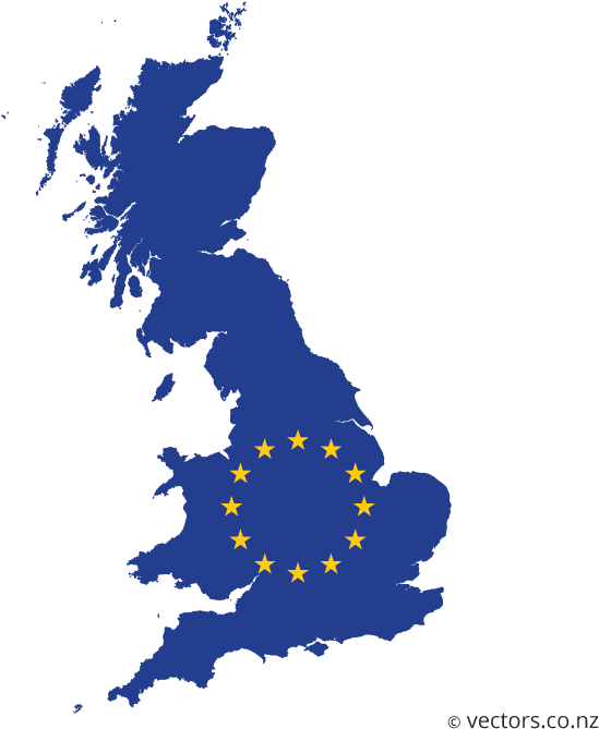 Eu Flag - North South Divide Watford Gap (700x700), Png Download
