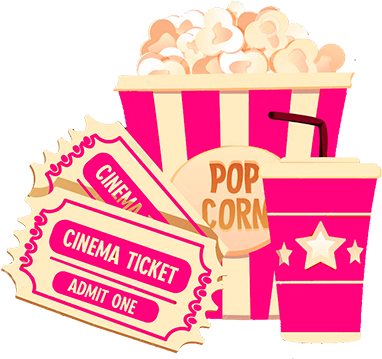 ¡consigue 2 Entradas Para Ir Al Cine Que Tú Quieras - Entradas Al Cine Png (400x370), Png Download