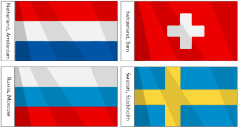 Classy Design Printable European Flags Printables For - Flag (500x386), Png Download