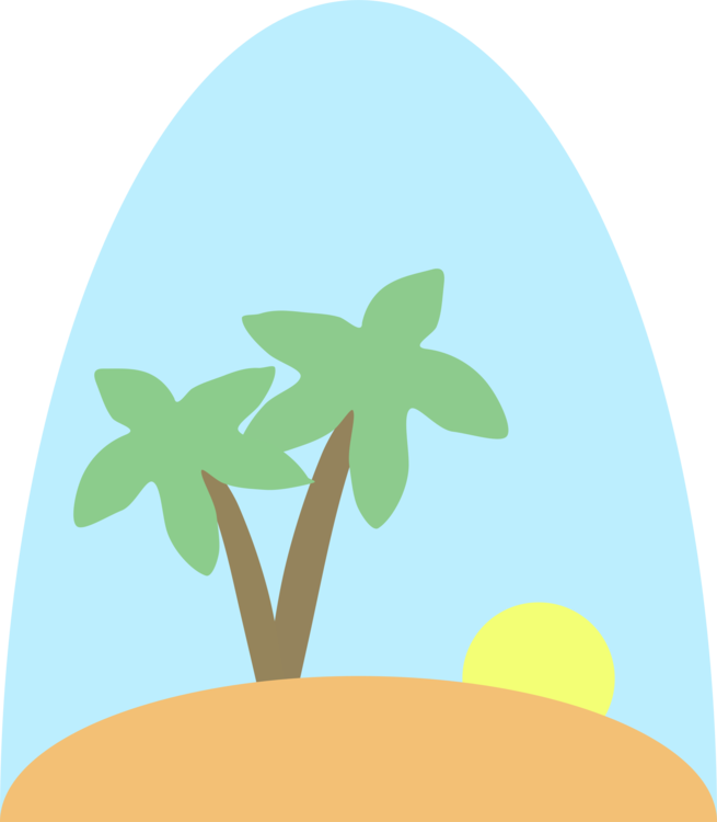 Tropical Islands Resort Beach Desert Island - Deserted Island Cartoon Png (655x750), Png Download