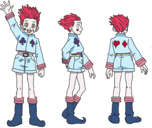 So I "drew" Gon In Hisoka-like - Gon And Hisoka Clothes (519x485), Png Download