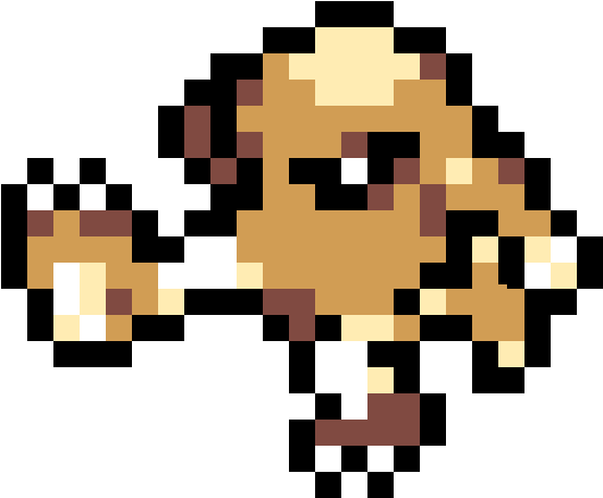 Hitmonlee - Pokemon Pixel Art Hitmonlee (1024x576), Png Download