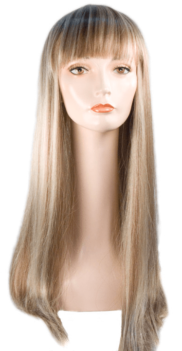 Lacey Costume Hannah Montana Bargain Version - Blonde Hannah Montana Wig (576x720), Png Download