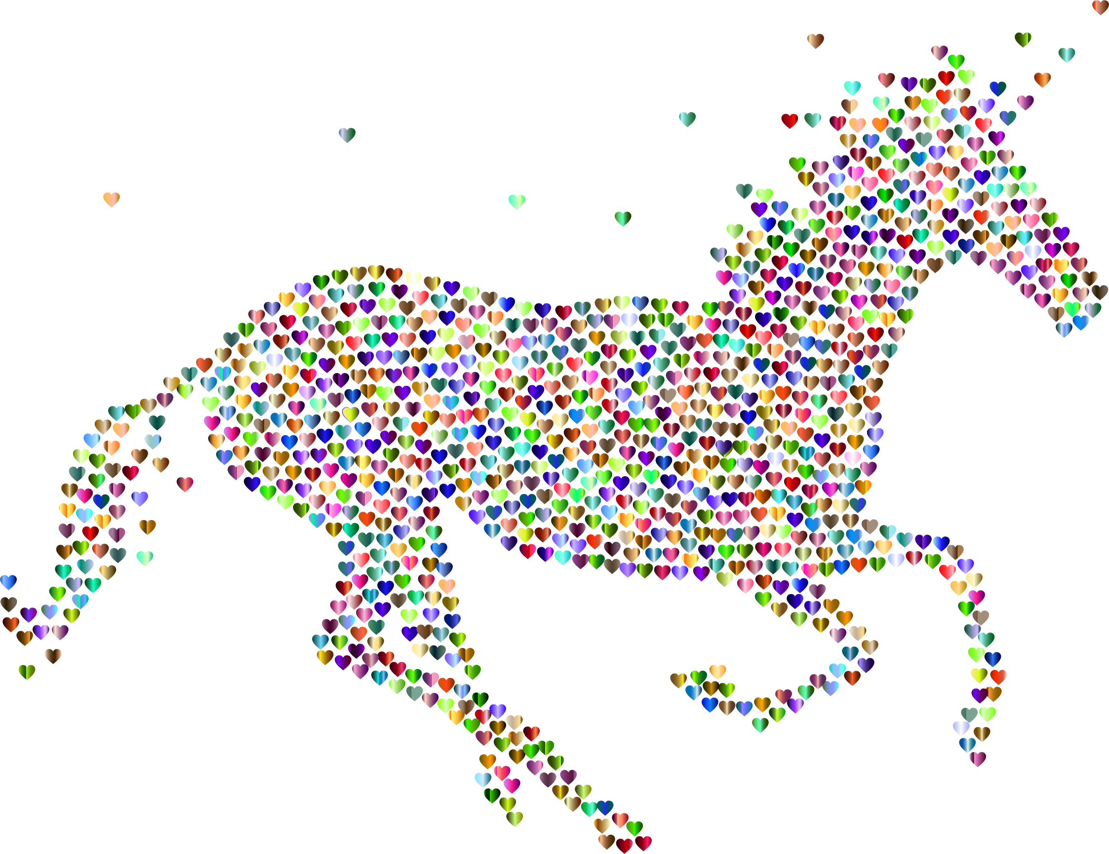 Big Image - Unicorn Transparent (2246x1729), Png Download