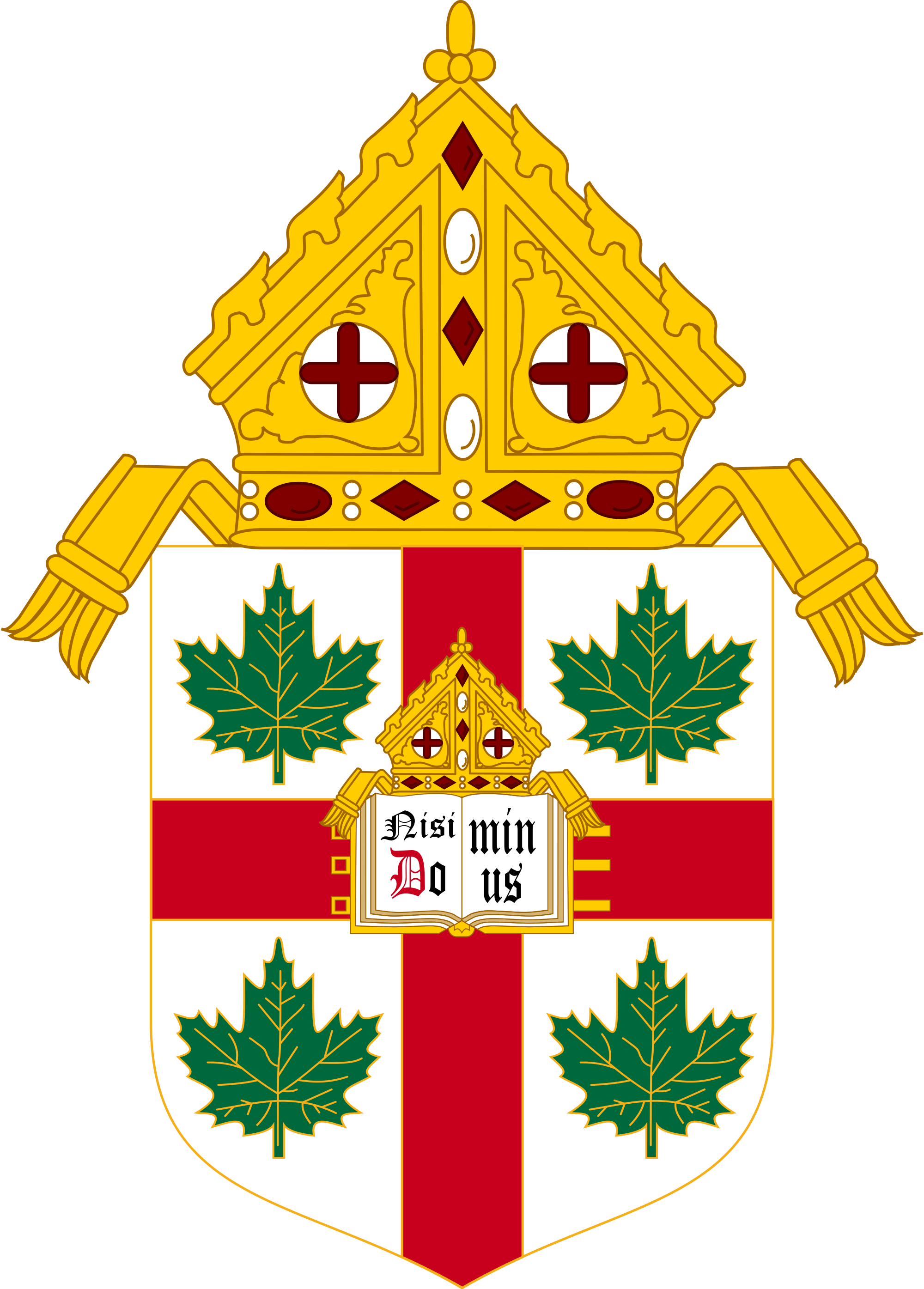 Open - Anglican Church Coat Of Arms (2000x2790), Png Download