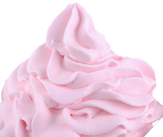 158 Images About Food/drink Png On We Heart It - Pink Whipped Cream Funfetti Cake (540x454), Png Download