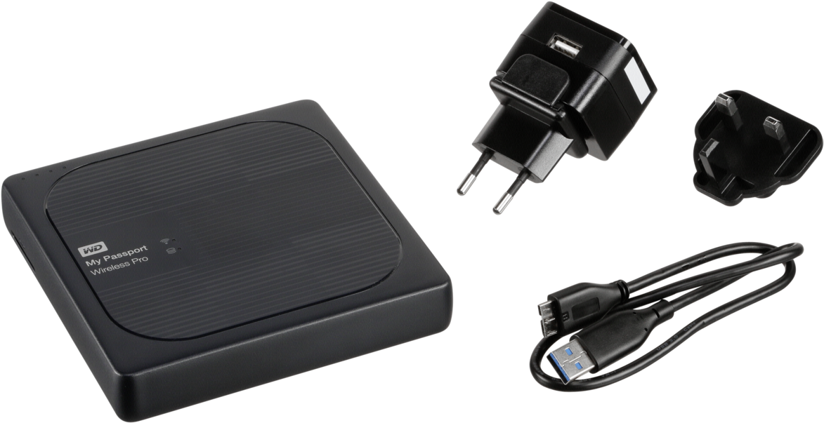 Wd My Passport Wireless Pro (1200x622), Png Download