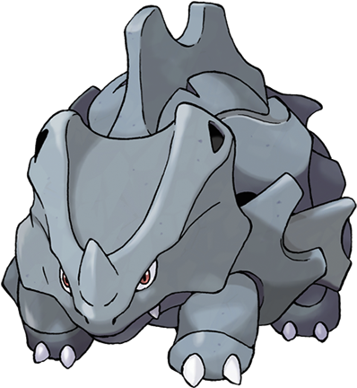 Rhyhorn - Rhyhorn Pokemon (475x475), Png Download