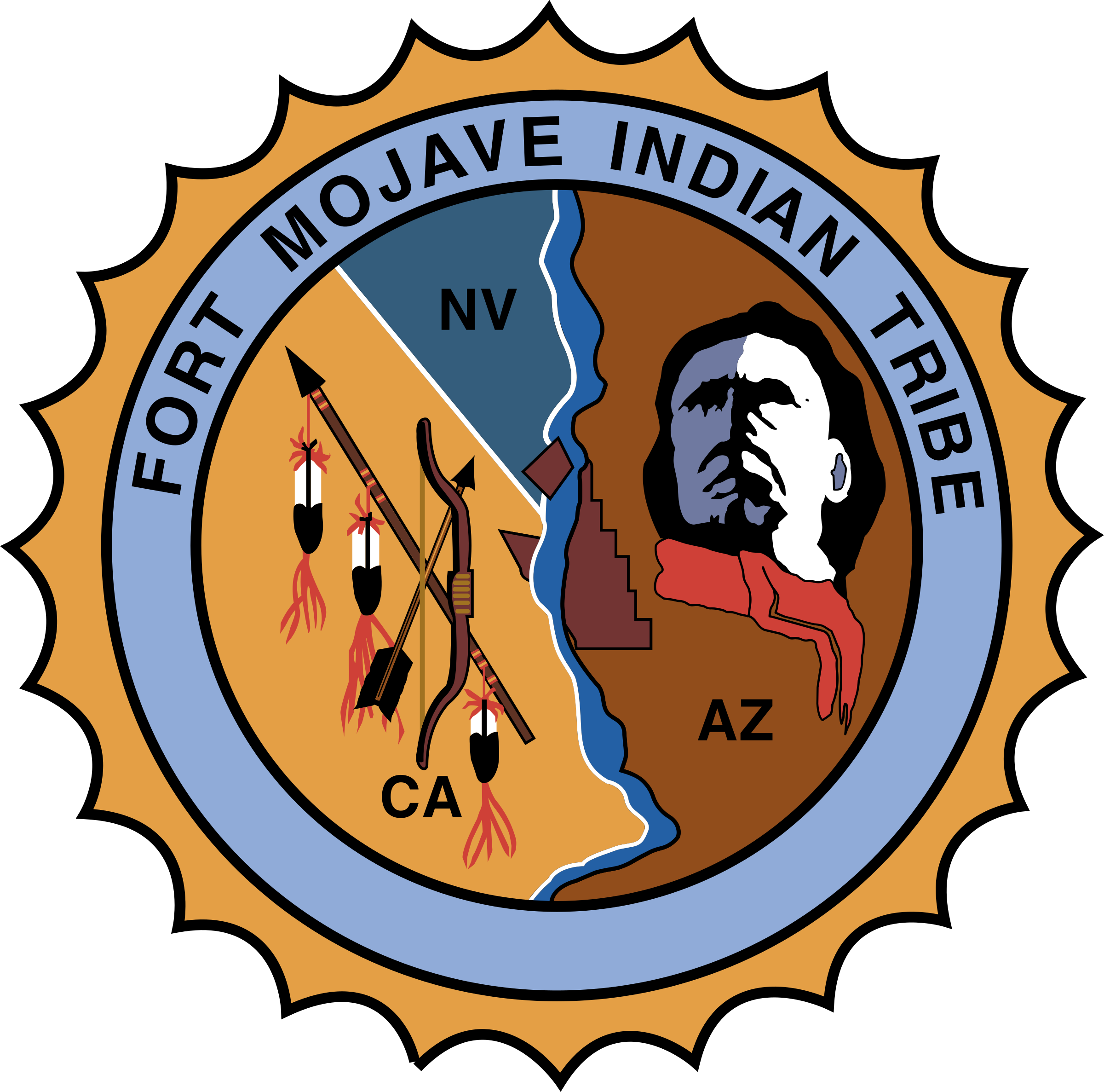 Fort Mojave Logo Png Transparent - Fort Mojave Tribal Seal (2400x2373), Png Download