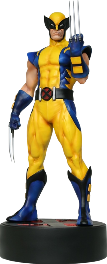 0" Marvel Statue Astonishing Wolverine - Marvel Bowen Statue Astonishing Wolverine (432x1061), Png Download