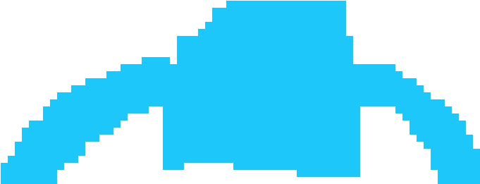 Crystal Geodude - Glaucoma Visual Field Defect Vertical (770x380), Png Download