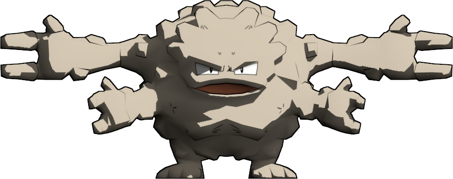 Graveler - Graveler Pokemon (914x362), Png Download