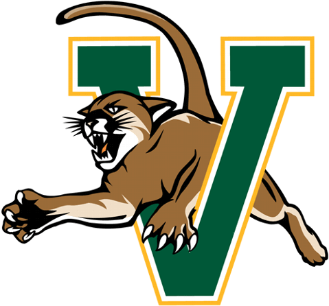 #62 Uvm - Vermont Catamounts Sports Logo (480x480), Png Download