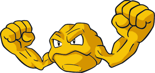 Photo - Pokemon Shiny Geodude (530x249), Png Download