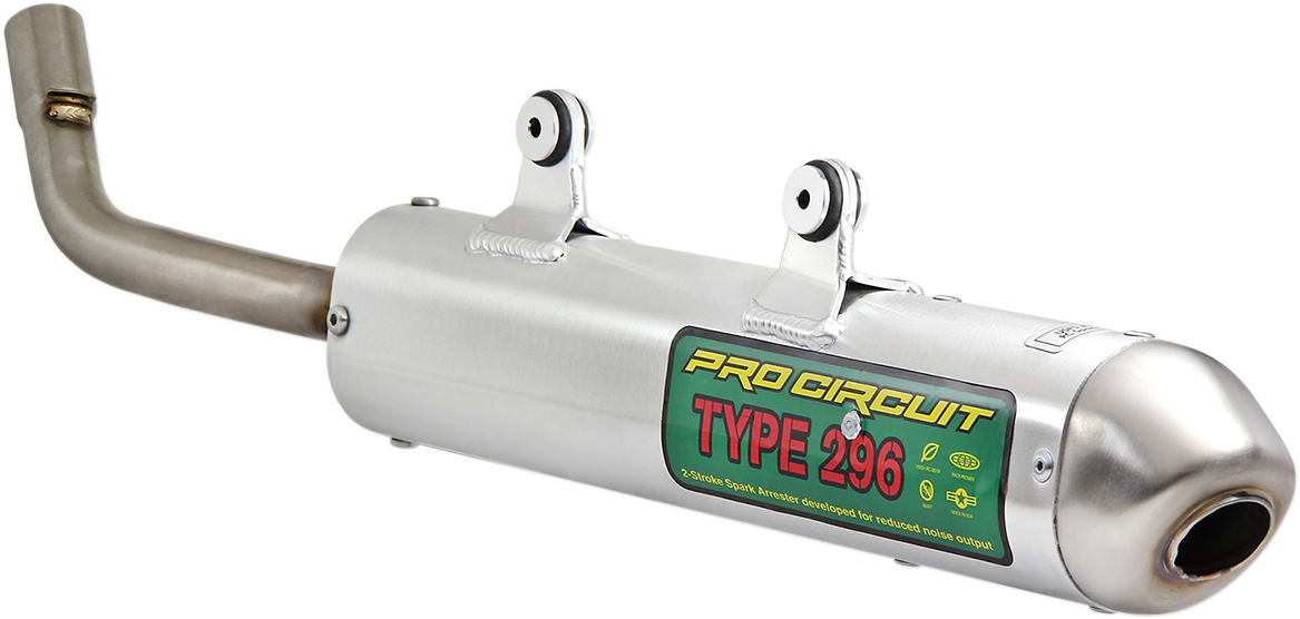 Pro Circuit Type 296 Spark Arrestor Silencer Pro Circuit Muffler