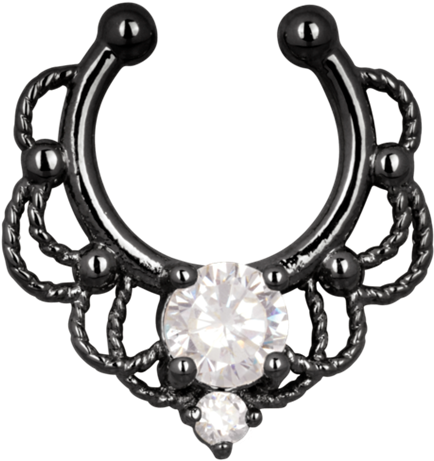 Septum Piercing (460x460), Png Download