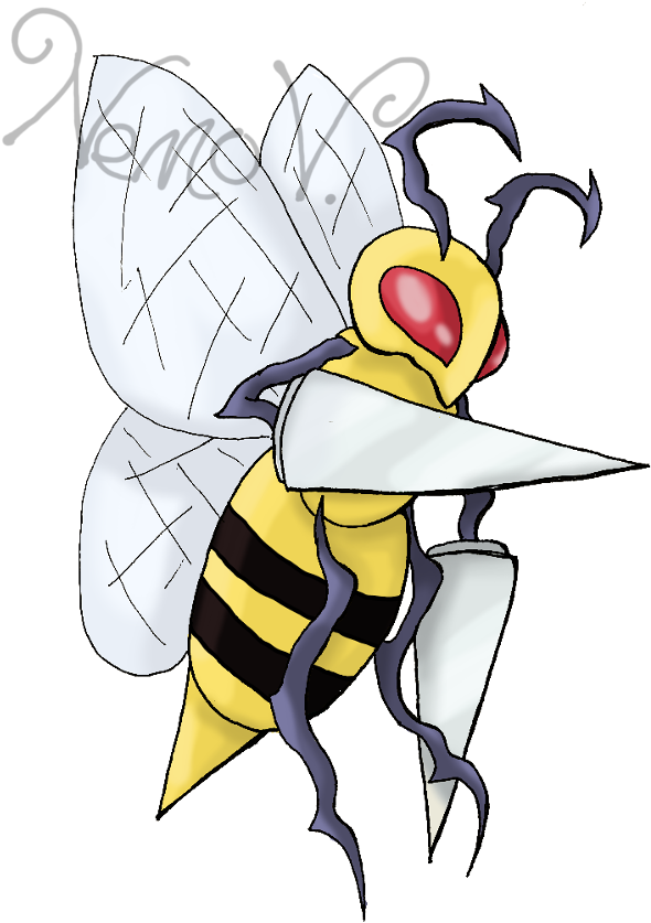 Beedrill (709x900), Png Download