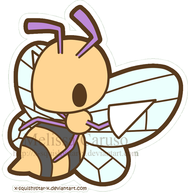 Dontmindmeyo Images Beedrill Gif Wallpaper And Background - Baby Beedrill (600x616), Png Download