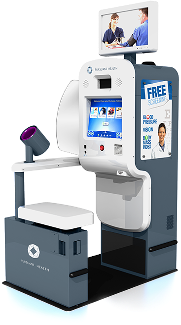 With The Latest Decision By Walmart To Place Futuristic - Healthcare Kiosk (755x675), Png Download