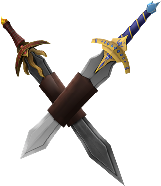 Fire And Ice Swordpack - Fire And Ice Sword Roblox (420x420), Png Download