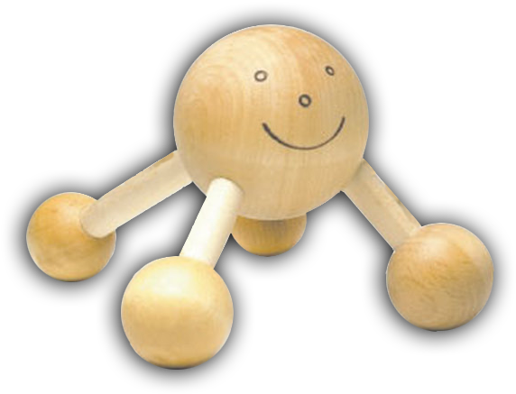 Massager With Shadow - Happy Company Happy Massager (622x492), Png Download