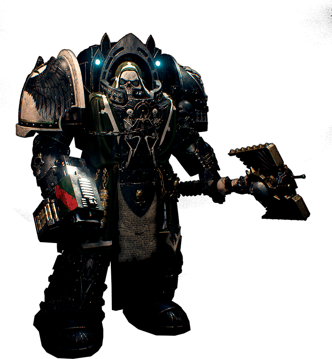 Chaplain<br /> - Space Hulk Deathwing Skins (680x737), Png Download