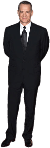 At The Movies - Tom Hanks Cardboard Cutout (630x500), Png Download
