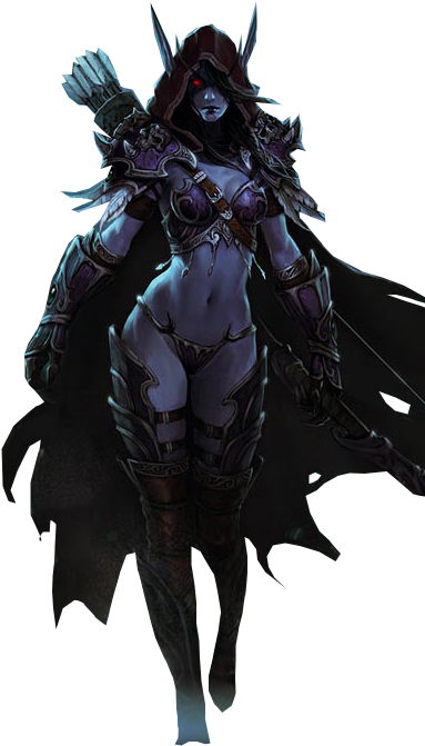 20 Feb 2015 - Sylvanas Windrunner Png (402x760), Png Download