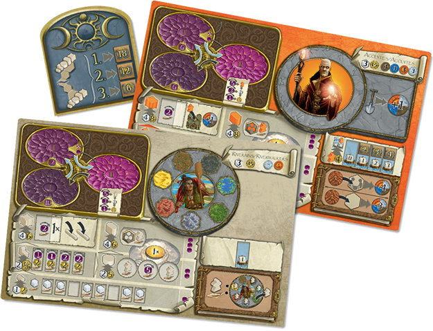 Climate Change - Terra Mystica Fire And Ice Factions (625x478), Png Download