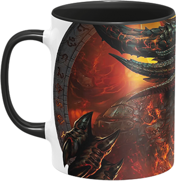 Cana - Deathwing - World Of Warcraft Cataclysm (820x820), Png Download