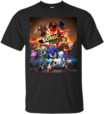 Sonic Forces Sanic T-shirt - Sonic Forces Video Game (480x480), Png Download