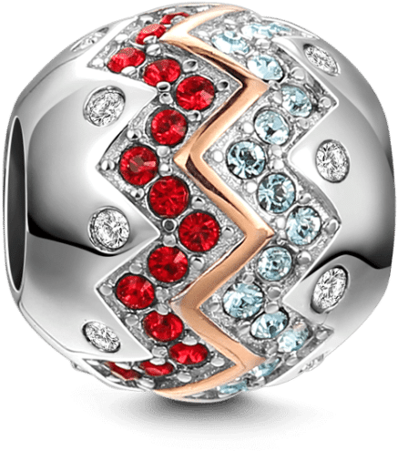 Fire And Ice Rose Gold (750x750), Png Download