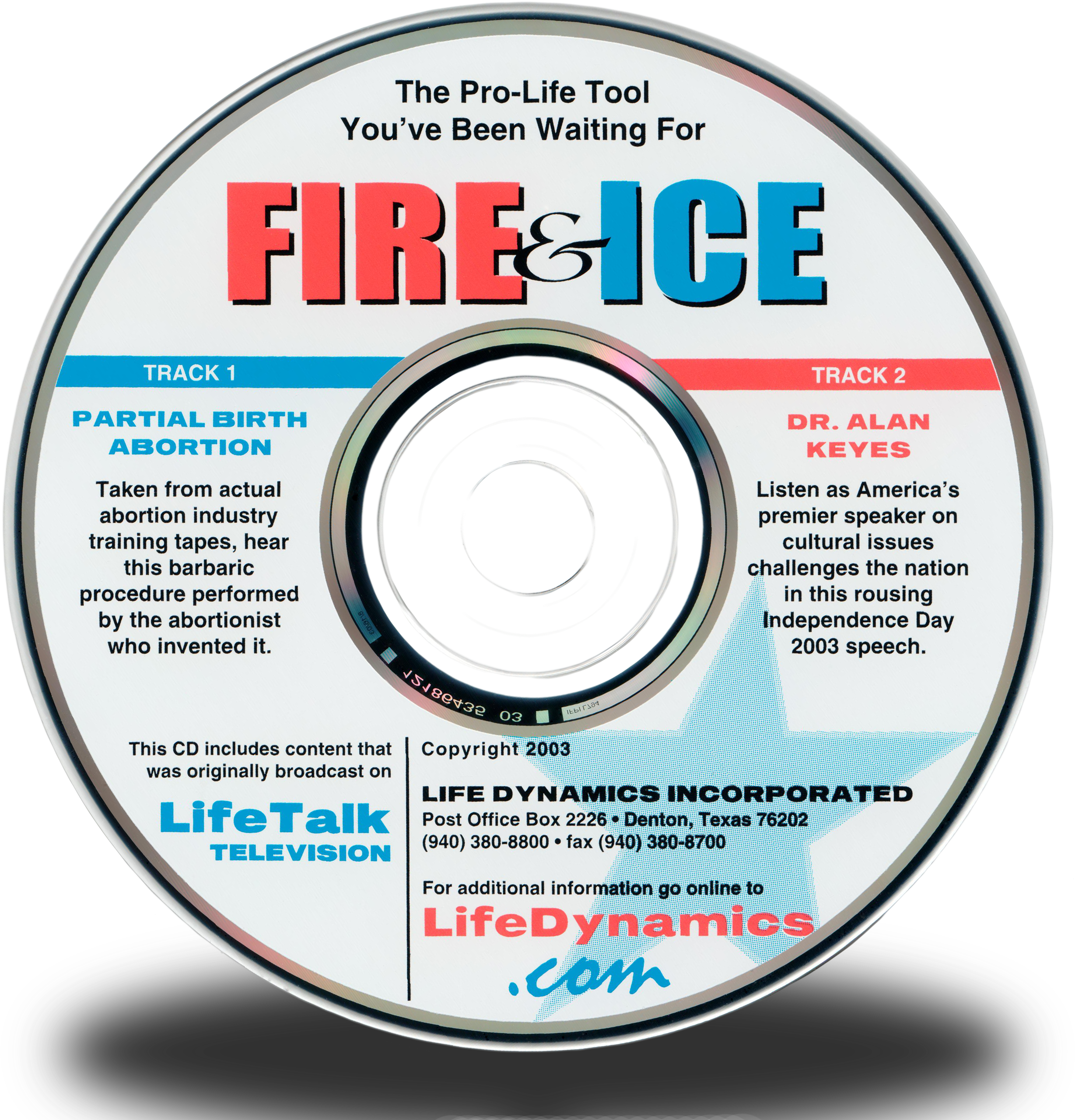 Fire And Ice - Cd (3053x3238), Png Download